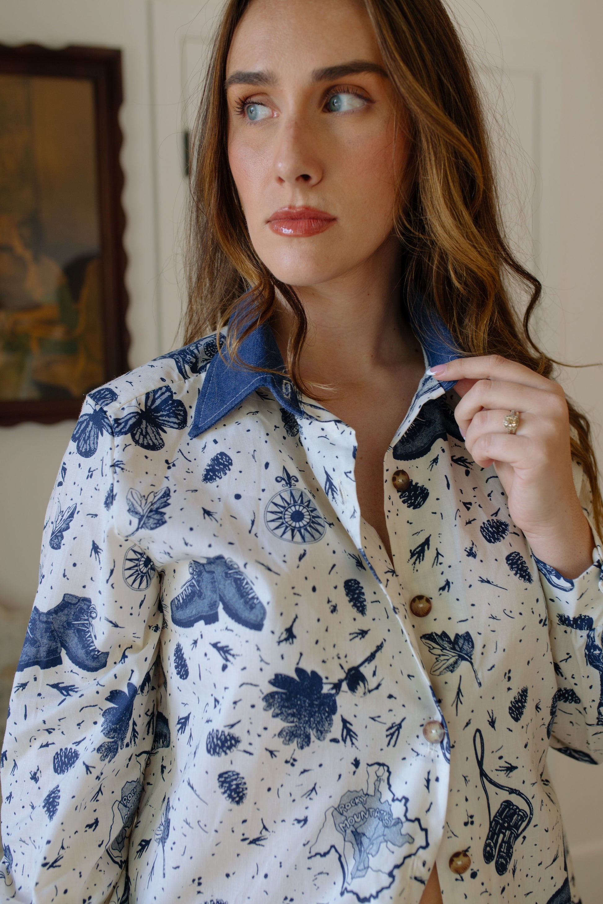 Deadstock Rocky Mountains Button Up