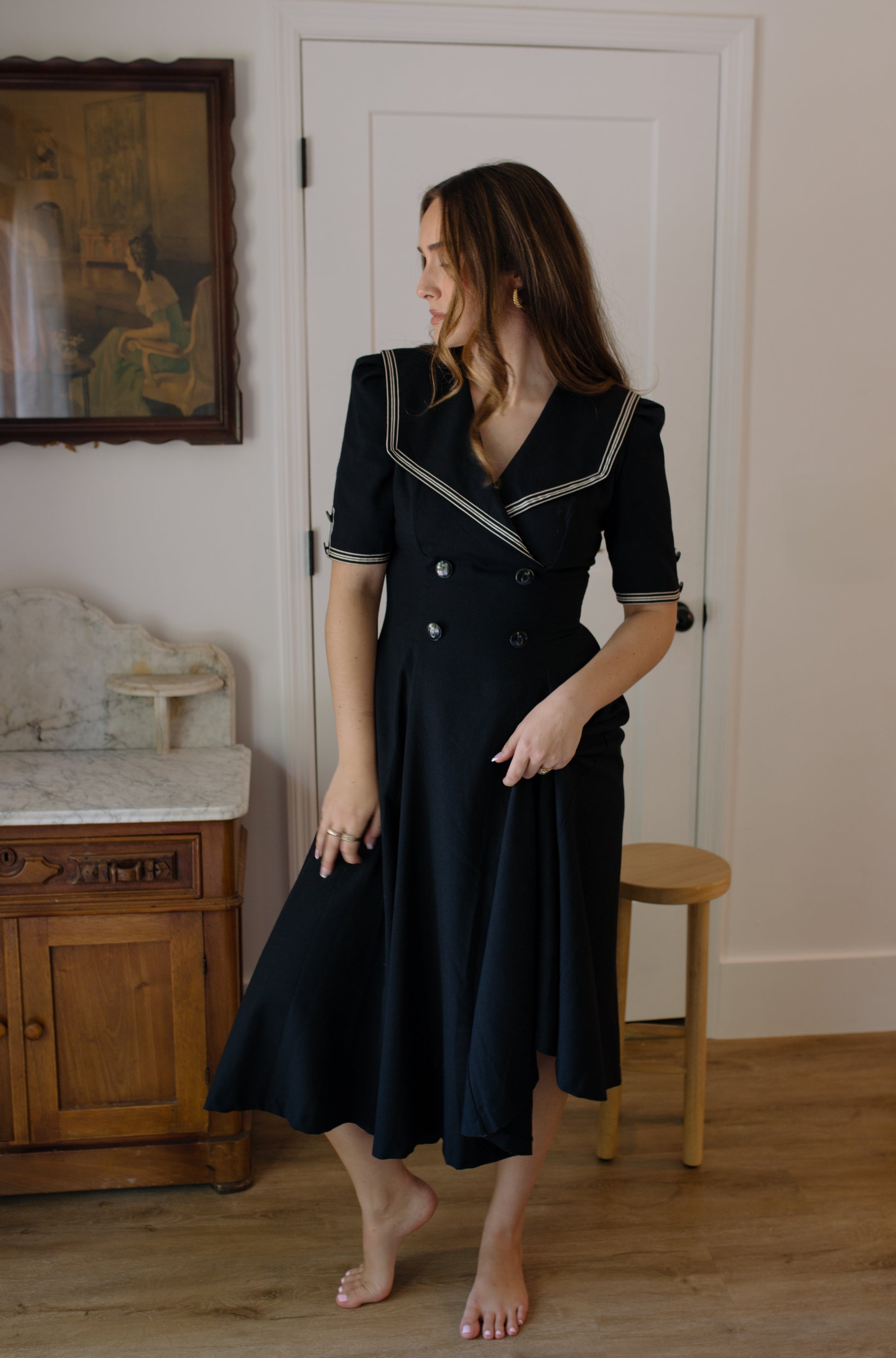 Vintage Sailor Dress