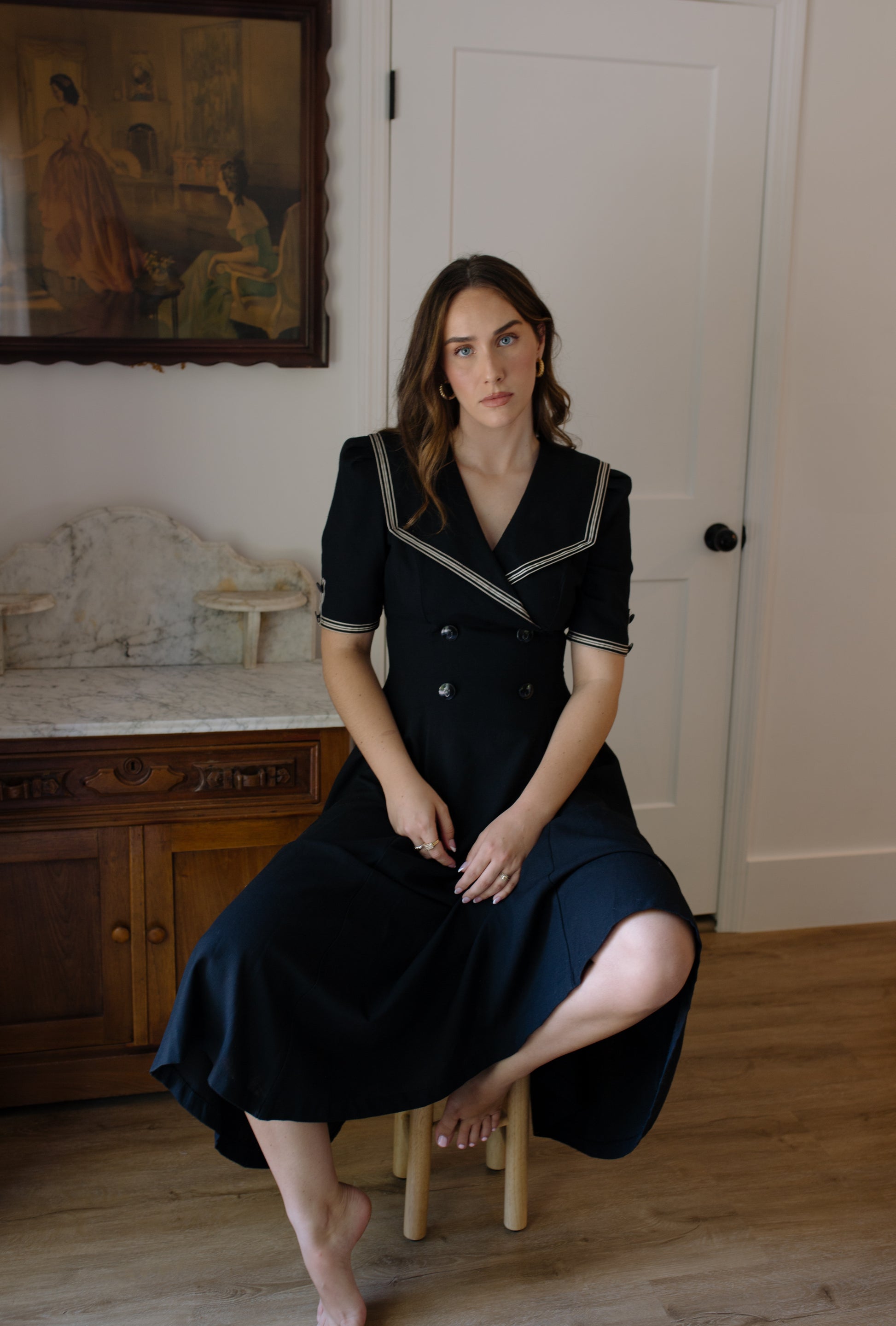 Vintage Sailor Dress