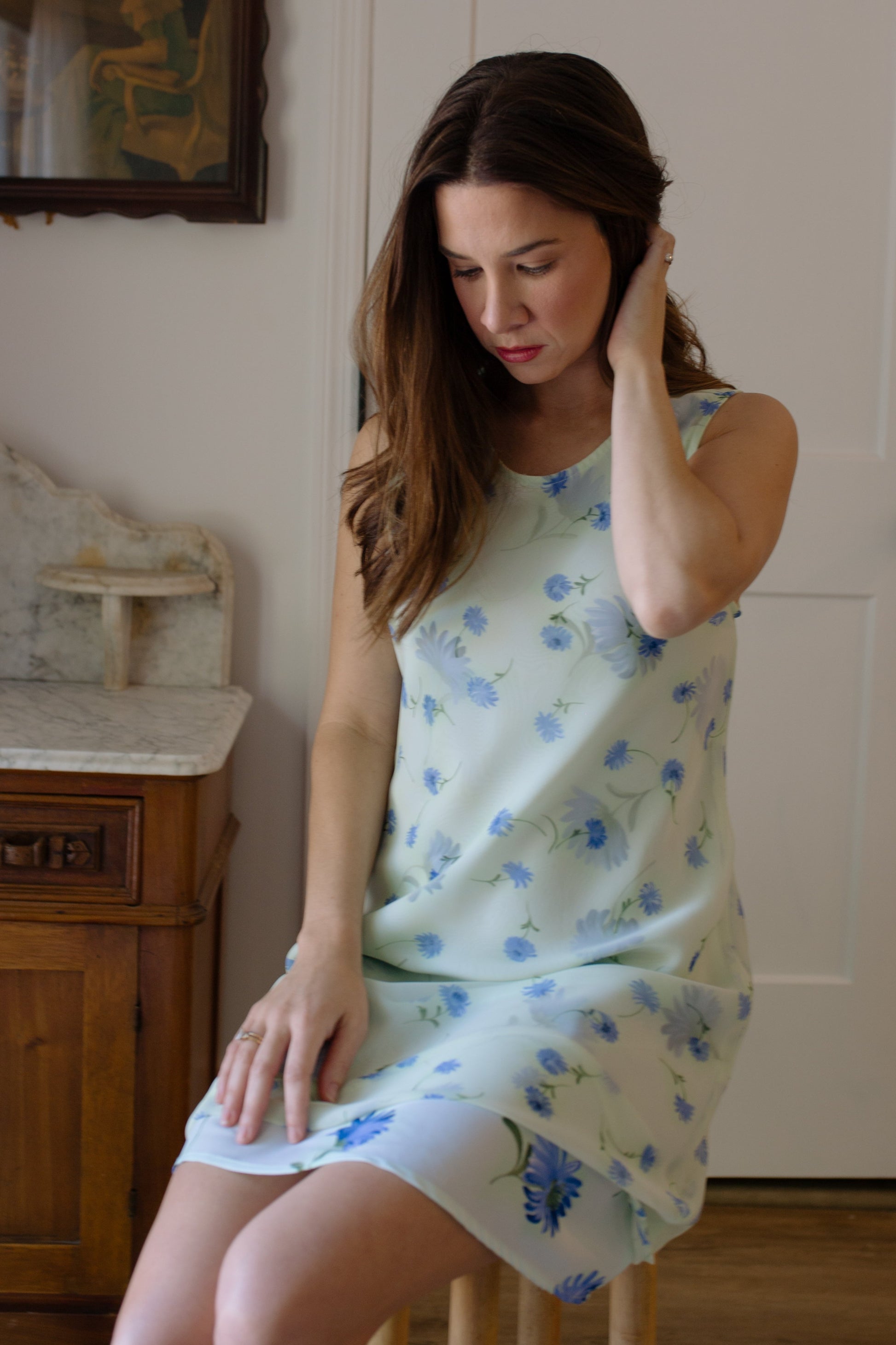 Y2K Floral Sun Dress