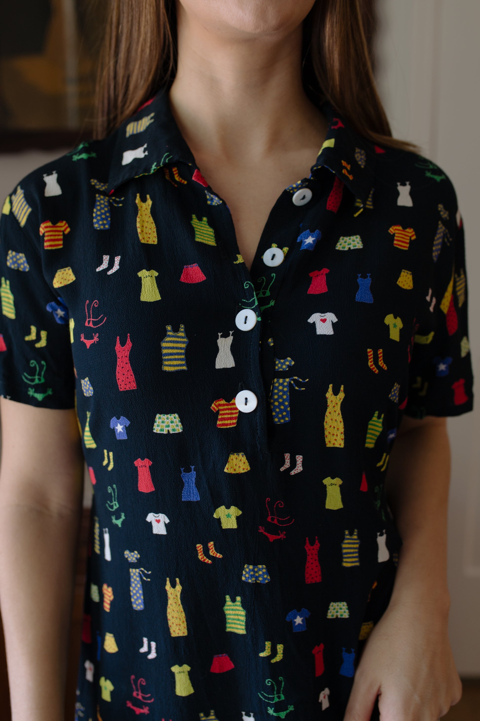 1990s Shift Dress