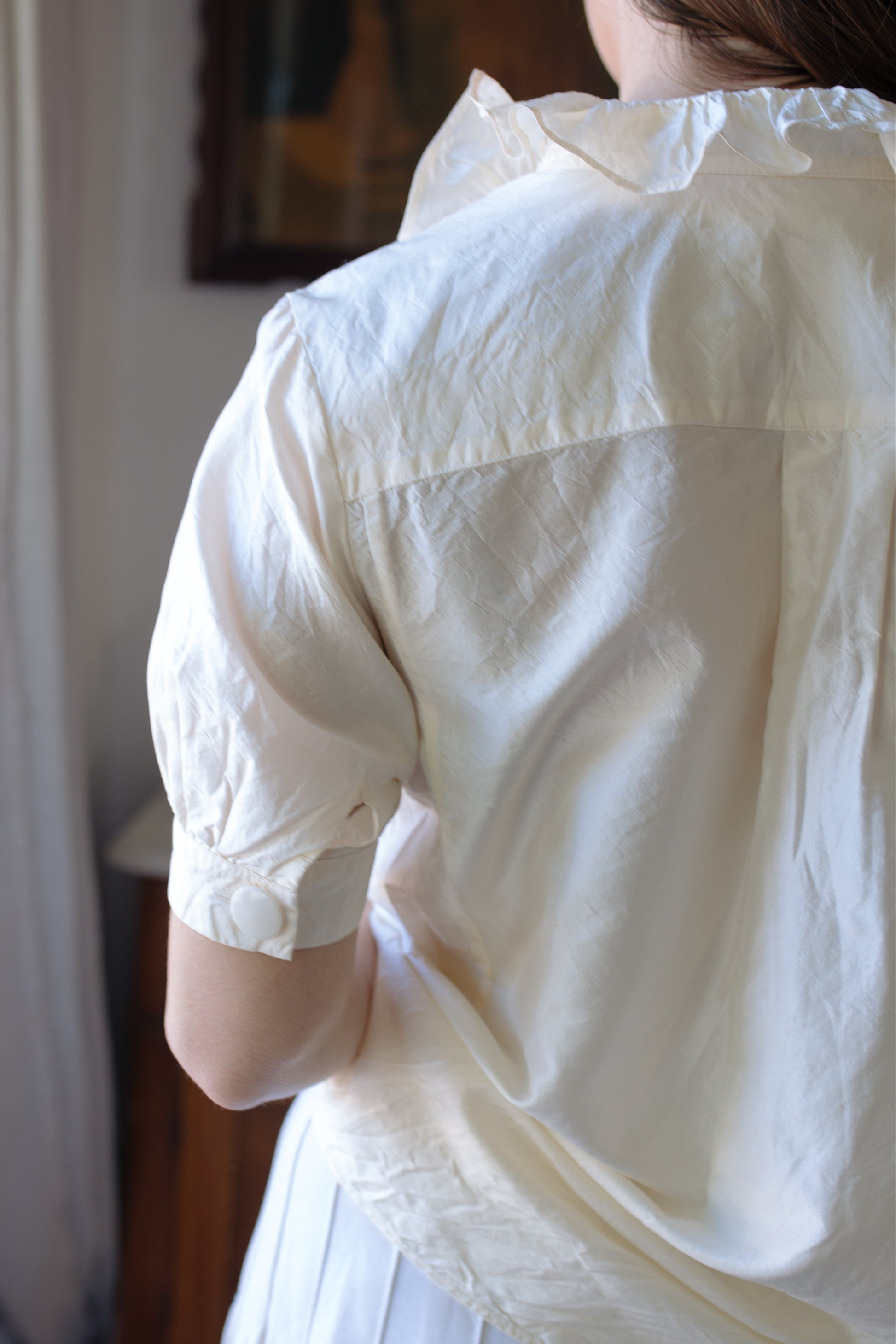 Vintage J Crew Silk Blouse