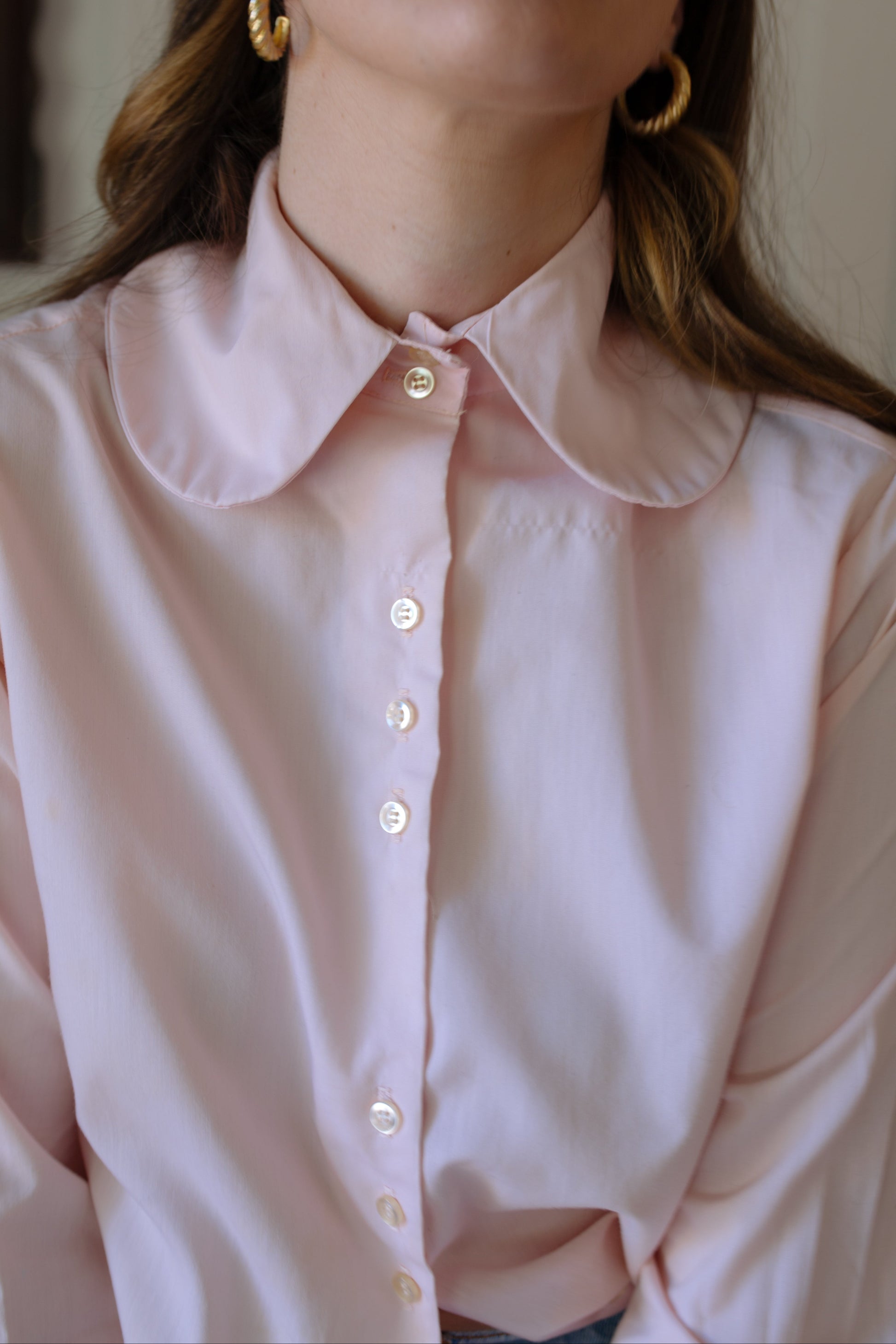 1960s Peter Pan Blouse