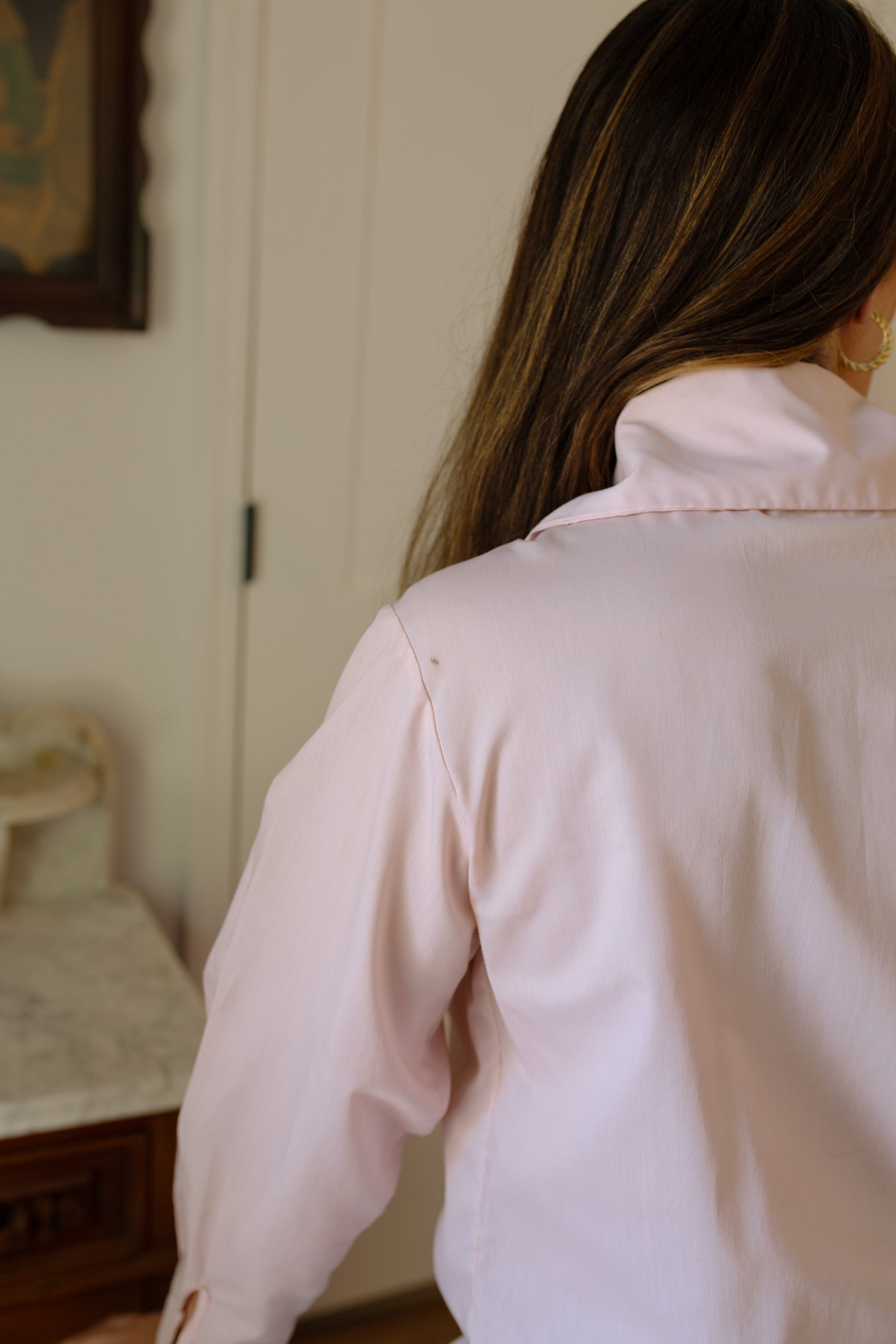 1960s Peter Pan Blouse