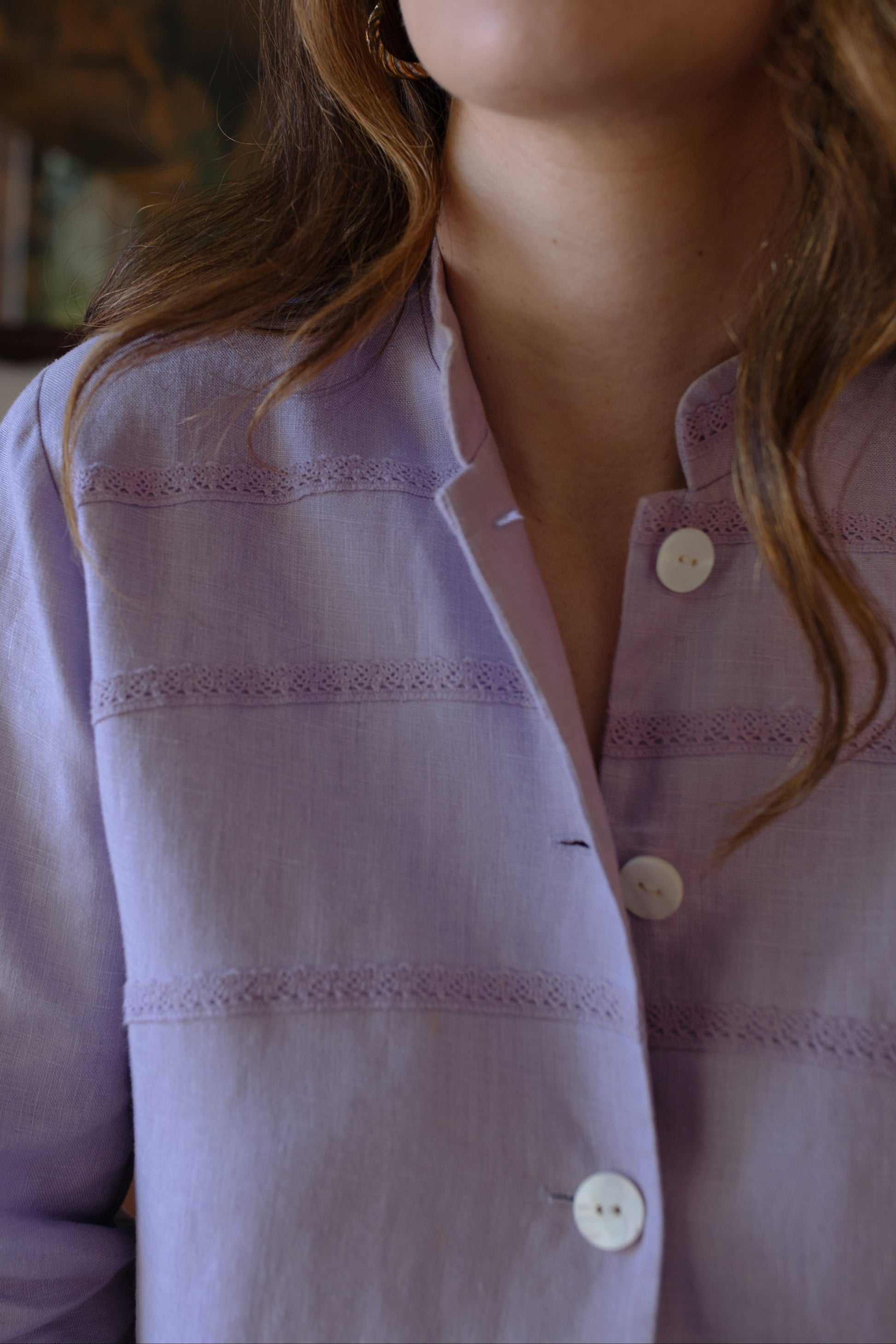 Vintage Linen Lightweight Jacket