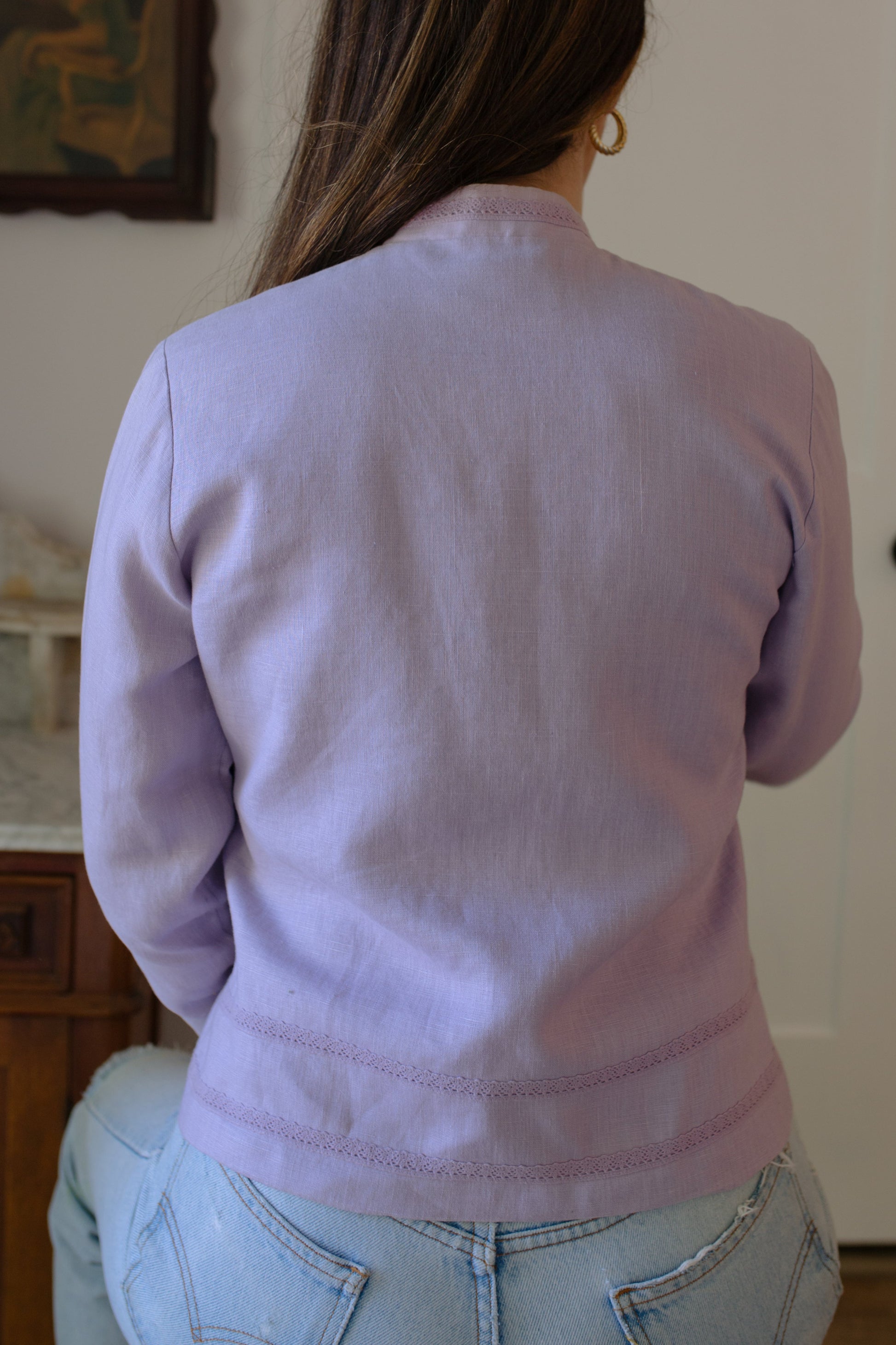 Vintage Linen Lightweight Jacket