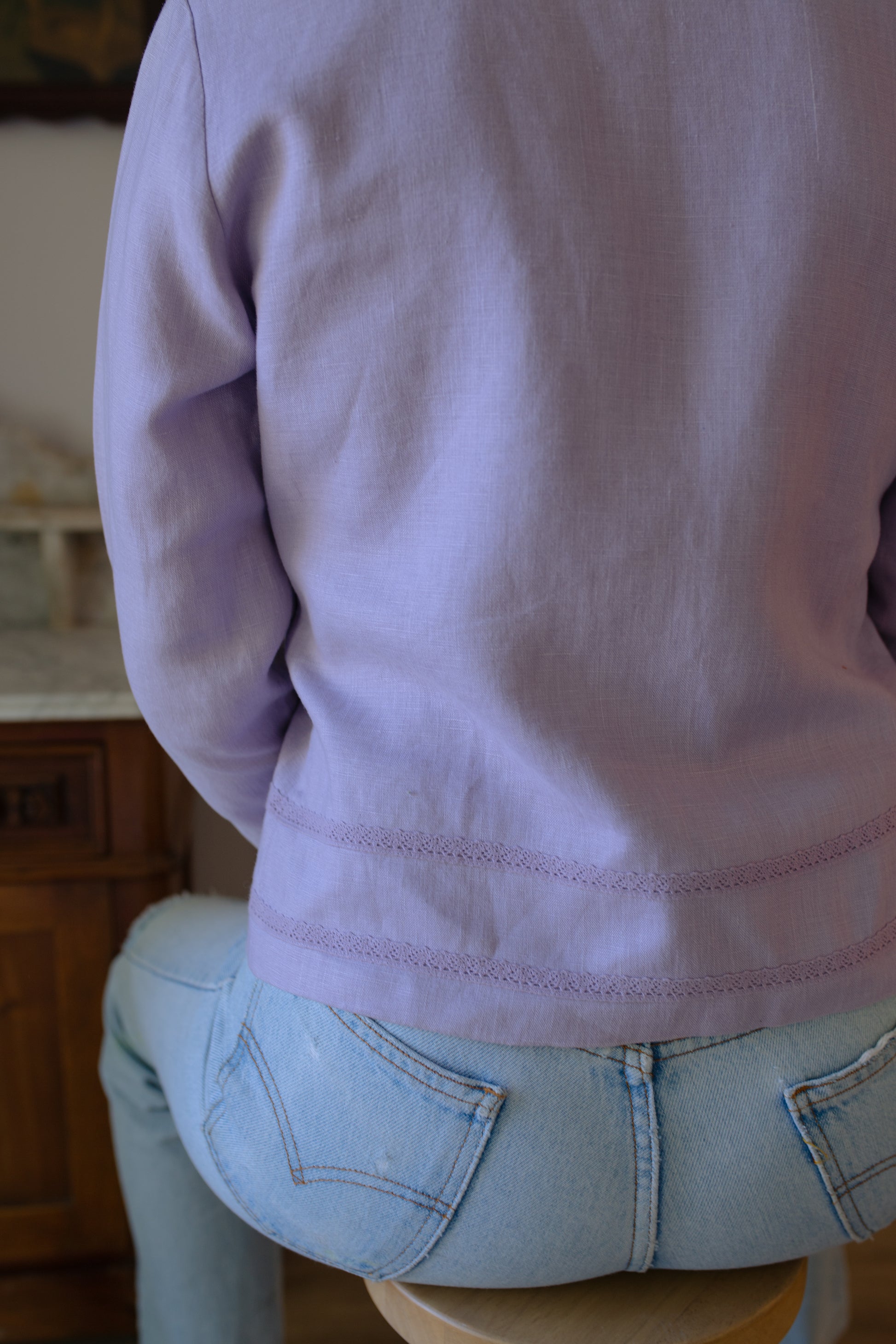 Vintage Linen Lightweight Jacket