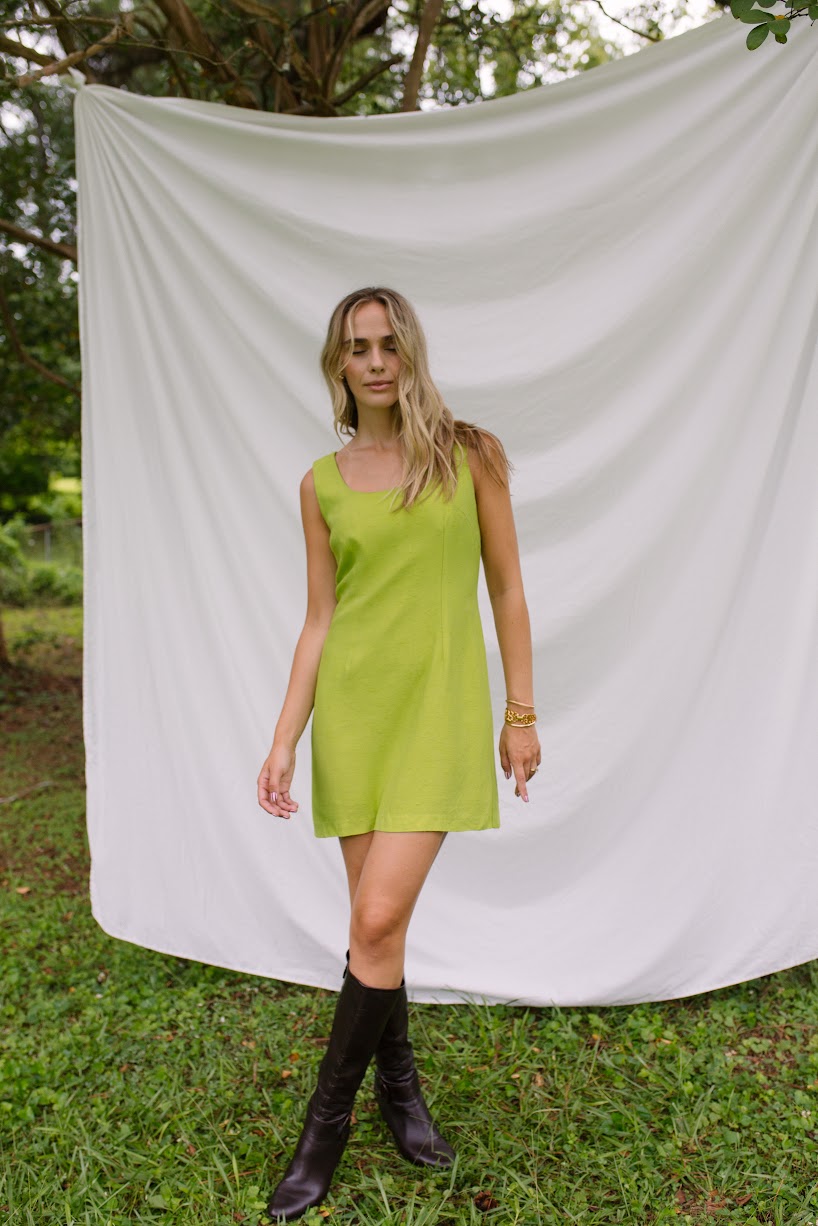 Vintage Tailored Mini Dress