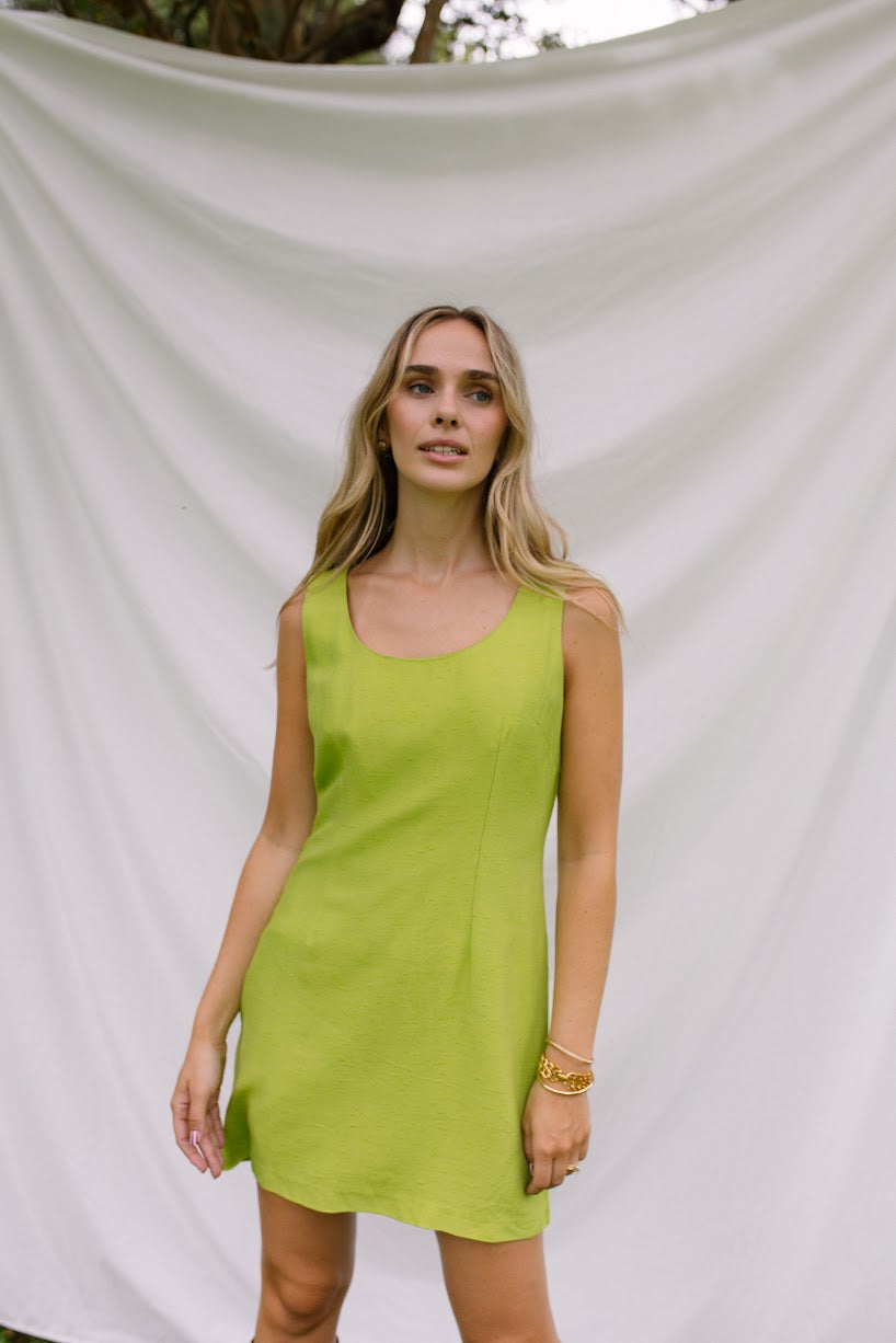 Vintage Tailored Mini Dress