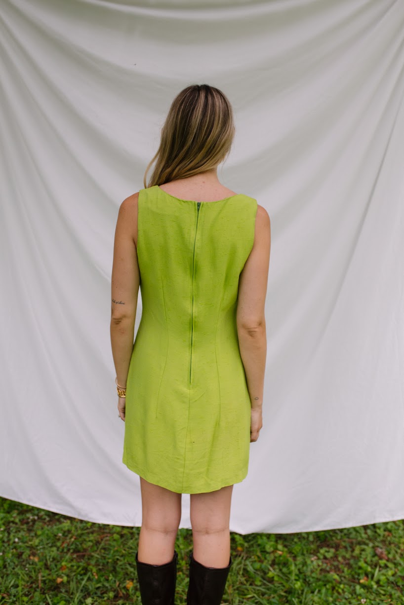 Vintage Tailored Mini Dress