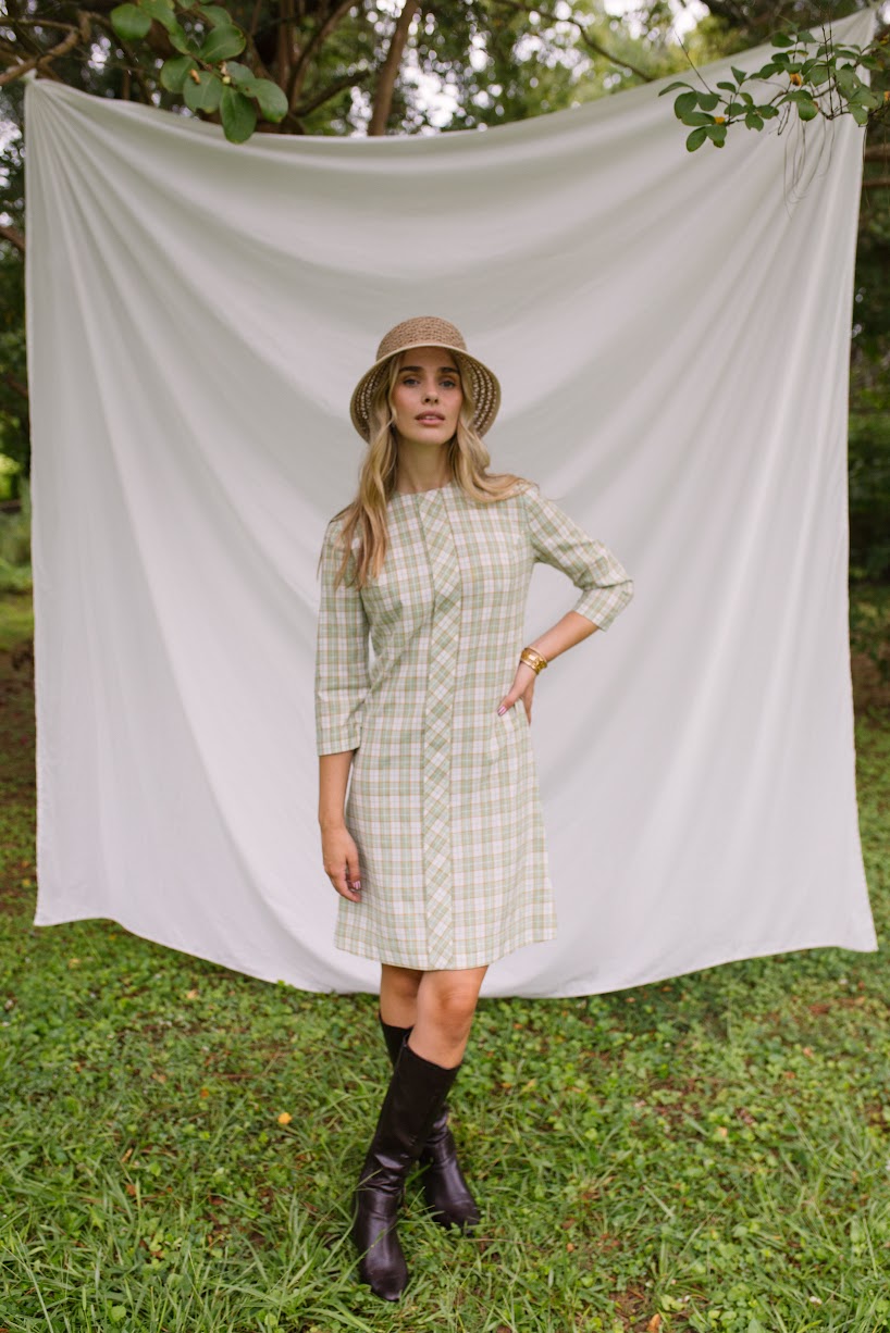 1960s Handmade Shift Dres