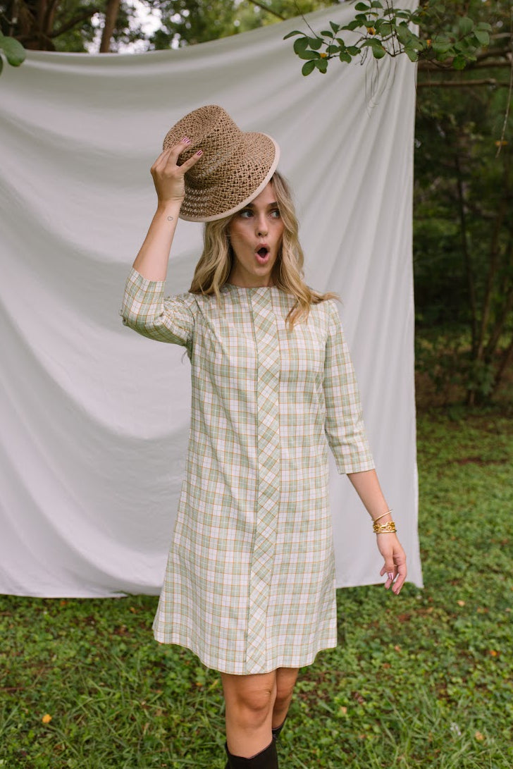 1960s Handmade Shift Dres