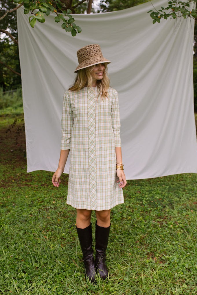 1960s Handmade Shift Dres