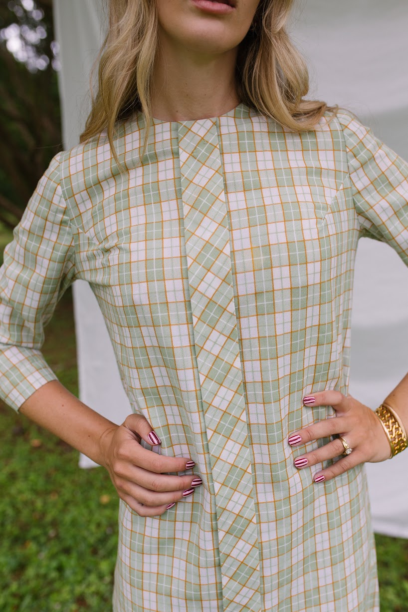 1960s Handmade Shift Dres