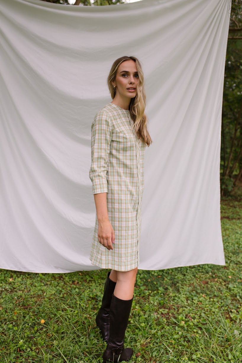 1960s Handmade Shift Dres